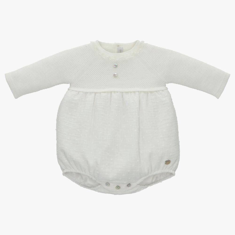 pelele punto y tela niño premier de martin aranda otoño invierno