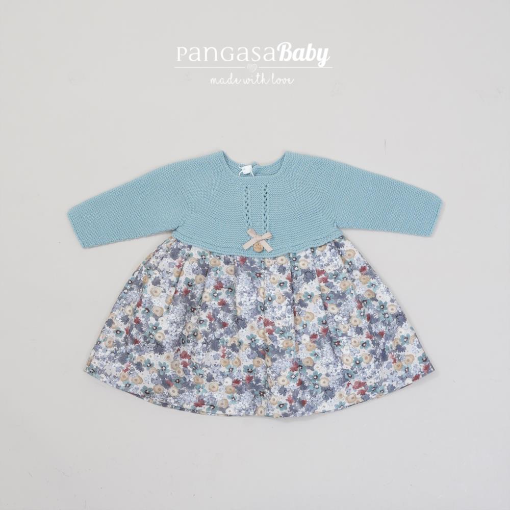 VESTIDO FLORES PANGASA BABY