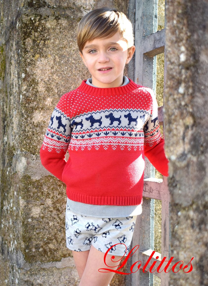 Conjunto jersey pantalón y camisa Chipie Lolittos
