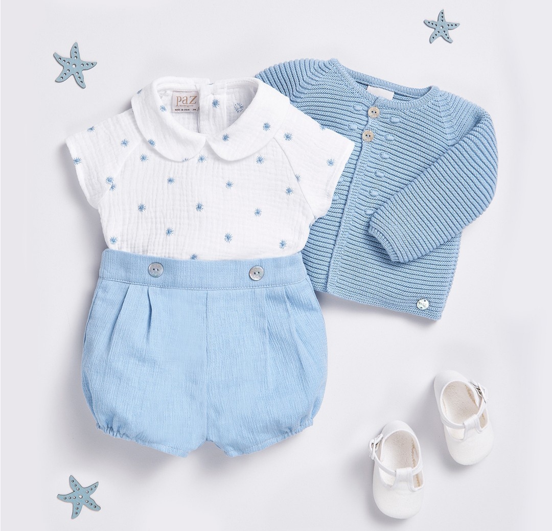 Conjunto para niño de blusa , Ceo Paz Rodriguez