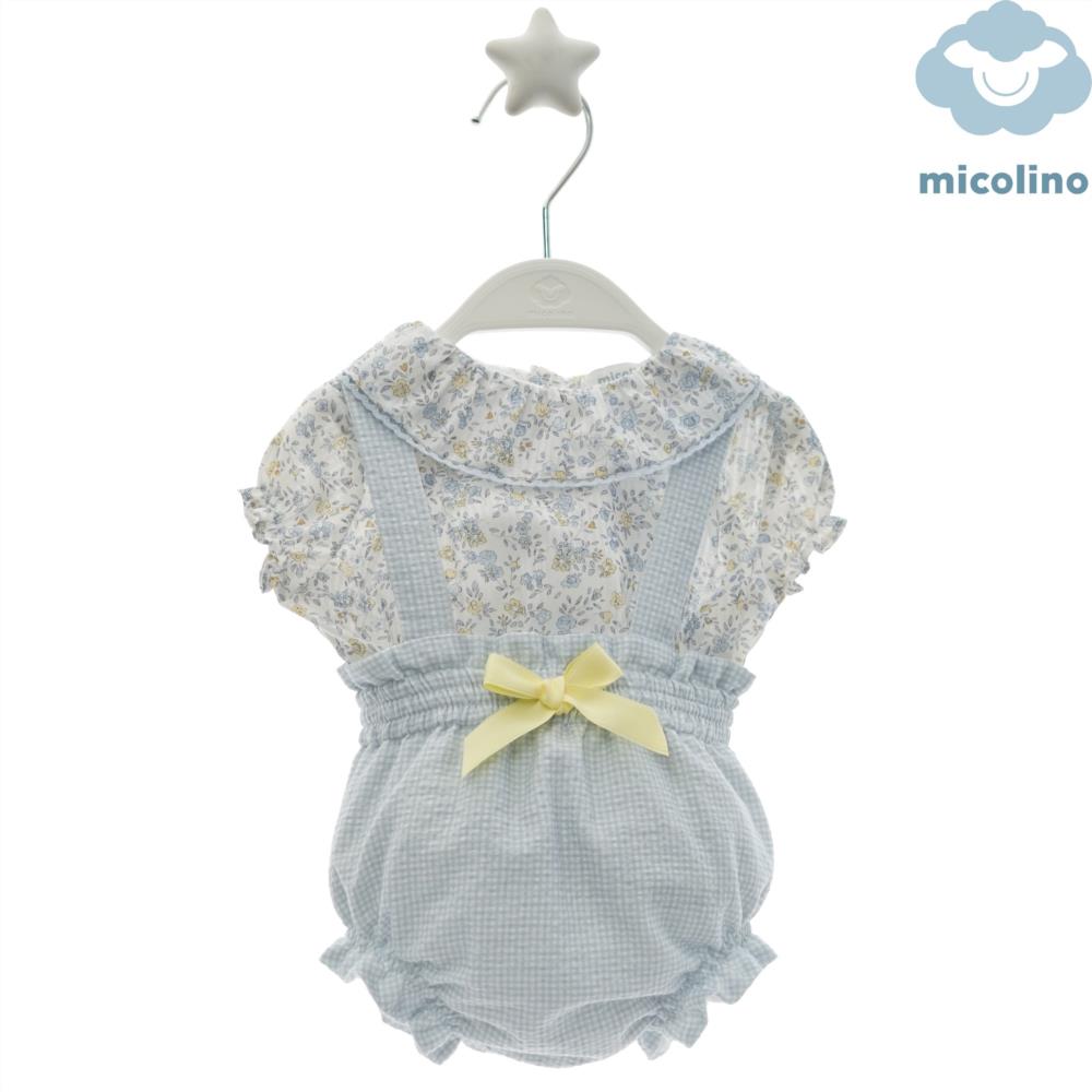 CONJUNTO MICOLINO 2 PIEZAS ART.1816 "Familia IVETTE" Micolino primavera verano 25