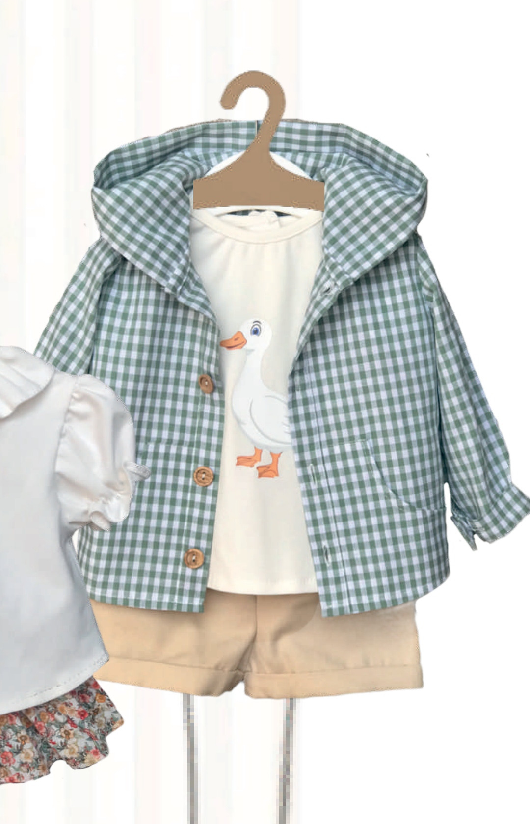 SS138 conjunto 3 piezas niño valentina