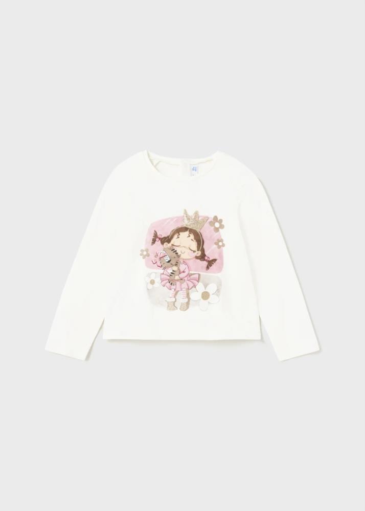Camiseta estampada Better Cotton bebé de la marca infantil Mayoral para otoño invierno