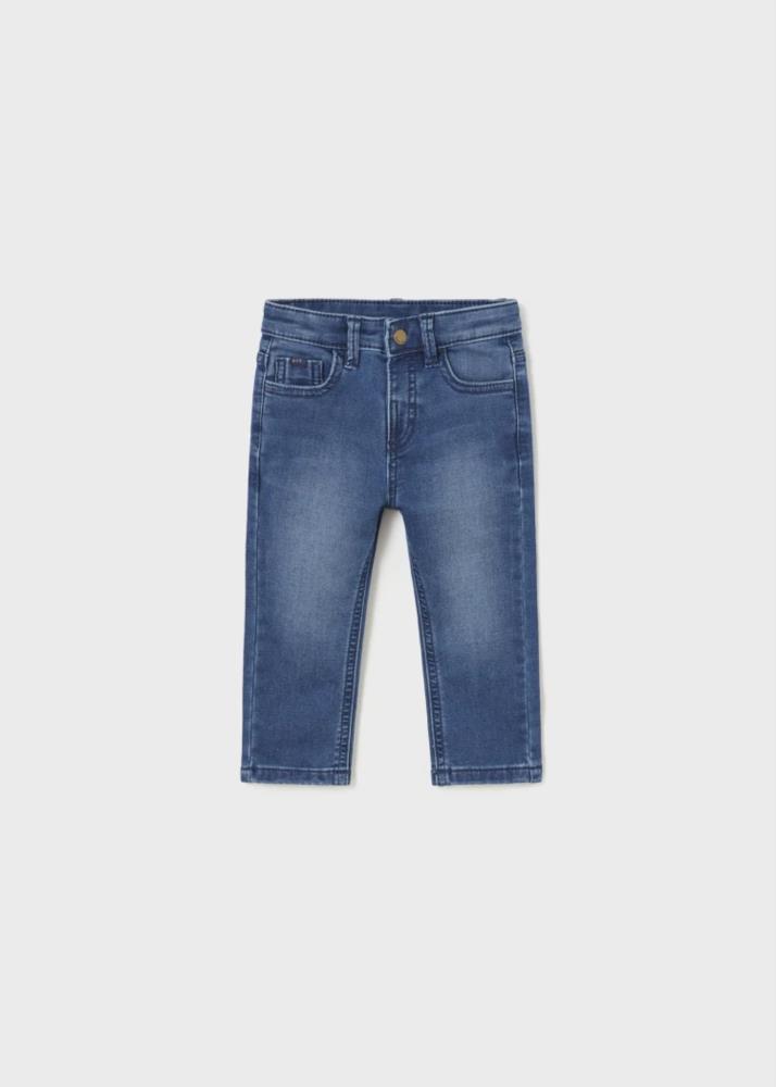 Pantalón vaquero slim fit Better Cotton bebé, color medio de  la marca infantil Mayoral