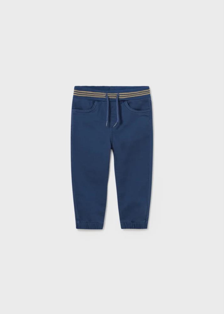 Pantalón jogger de sarga, indigo de Mayoral otoño invierno