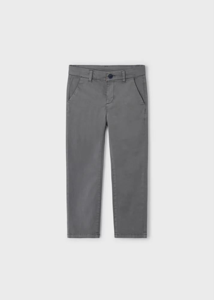 Pantalón chino Better Cotton niño ceniza de mayoral otoño invierno