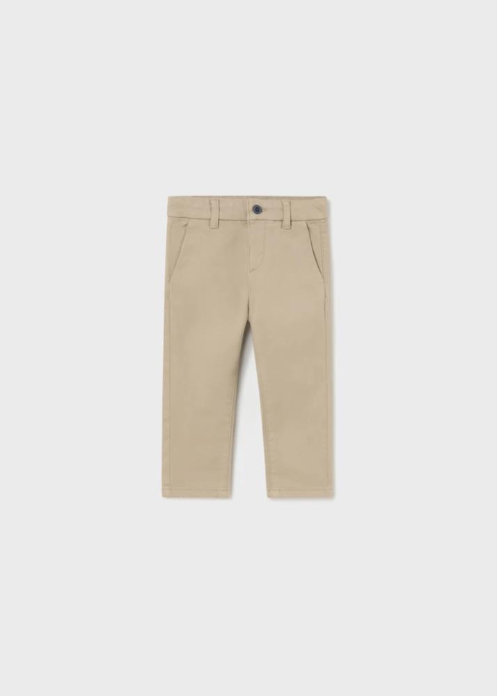 Pantalón chino Better Cotton bebé beige de mayoral