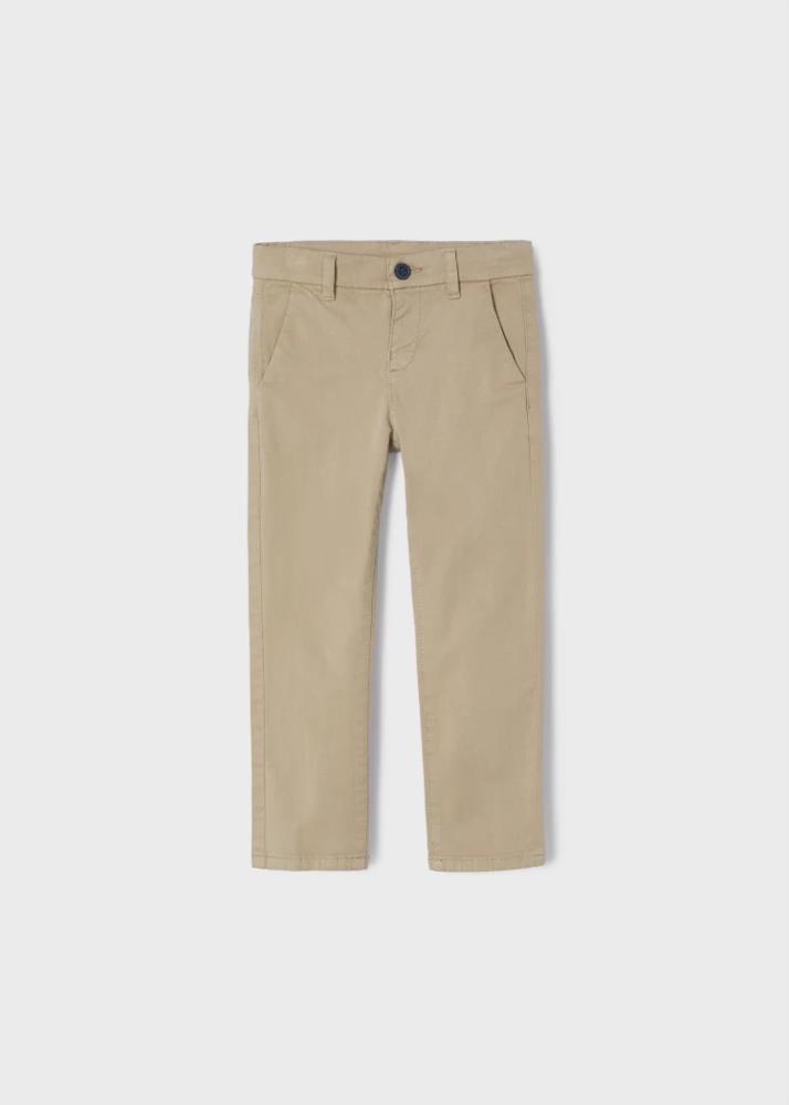 Pantalón chino Better Cotton niño beige de Mayoral