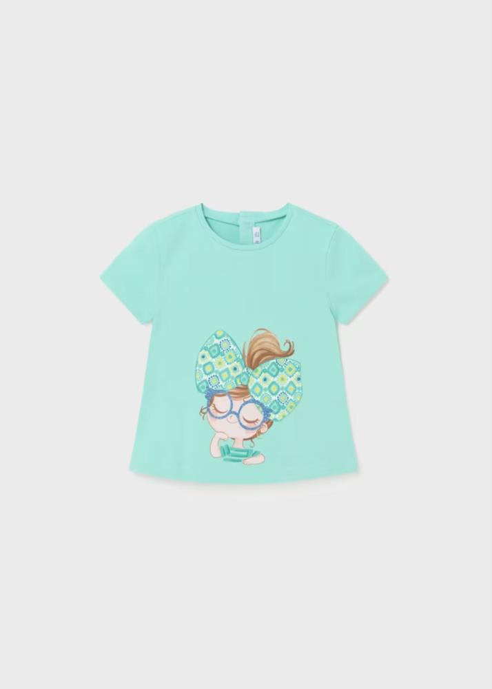 Conjunto de Camiseta estampada  y Legging pirata estampado agata mayoral primavera verano 24