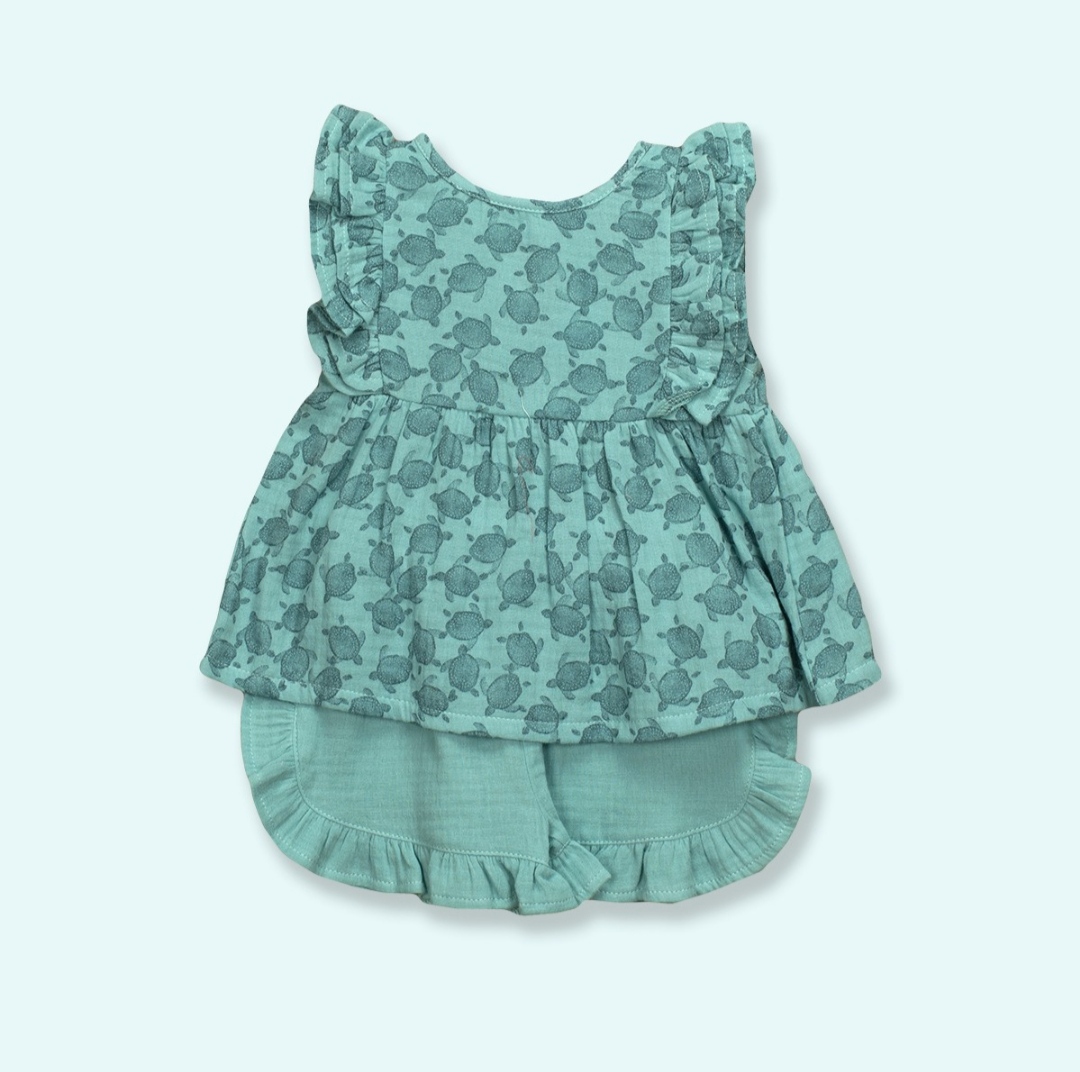 CONJUNTO CORTO + CAMISETA SIN MANGAS GAIA babidu