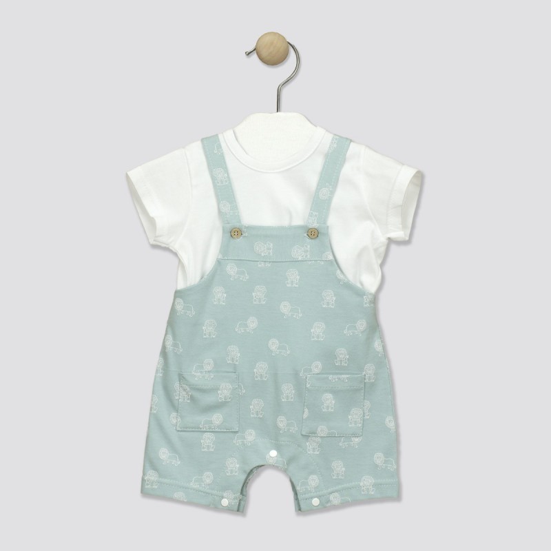 PETO CORTO + CAMISETA LIONS verde de Babidu