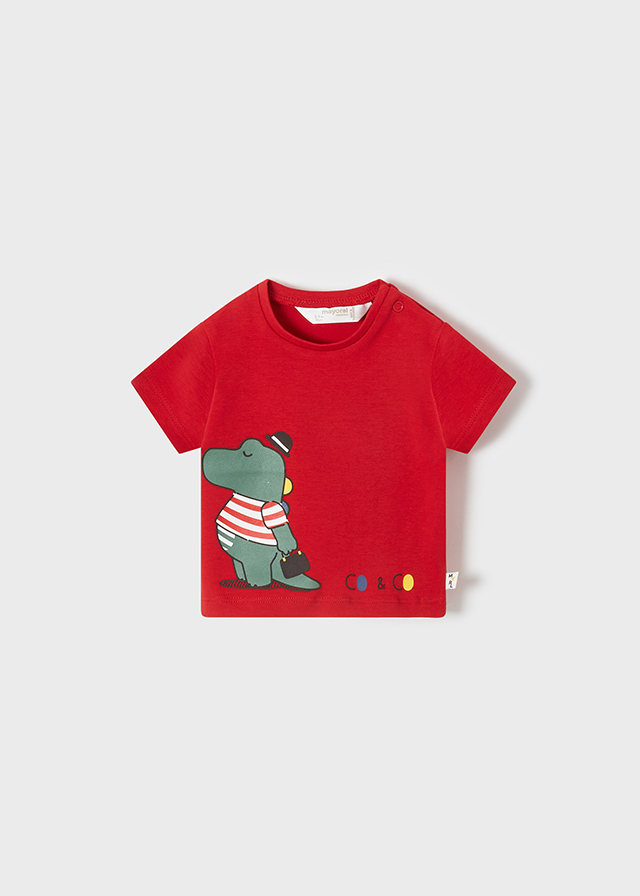 Camiseta manga corta ECOFRIENDS recién nacido niño mayoral