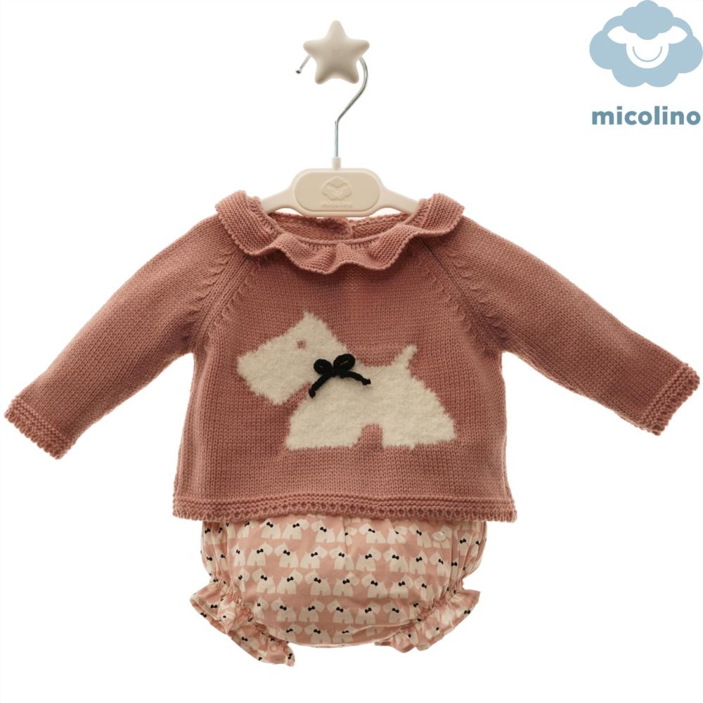 CONJUNTO MICOLINO CON JERSEY Y BRAGUITA ART.3000 "Familia MAFALDA" micolino