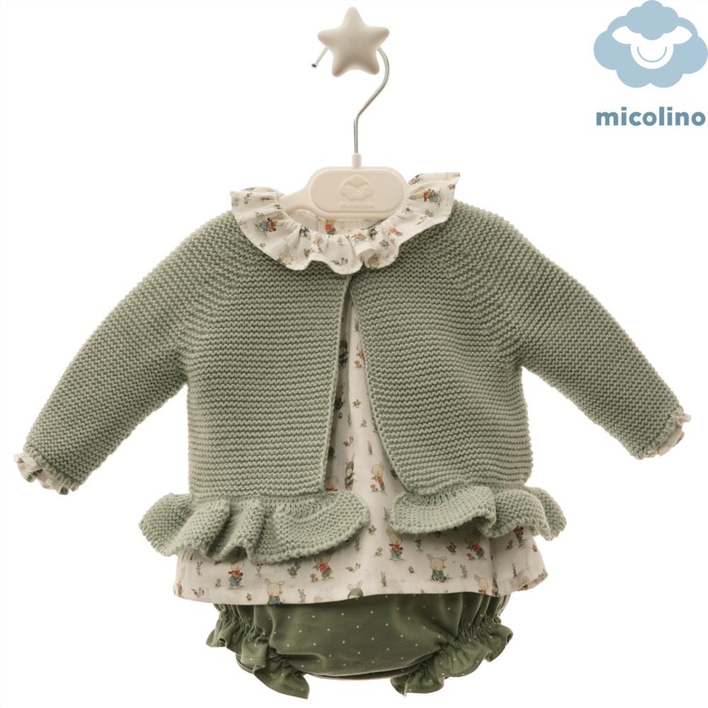 CONJUNTO MICOLINO 3 PIEZAS ART.5007 "Familia SILVESTRE" miconilo