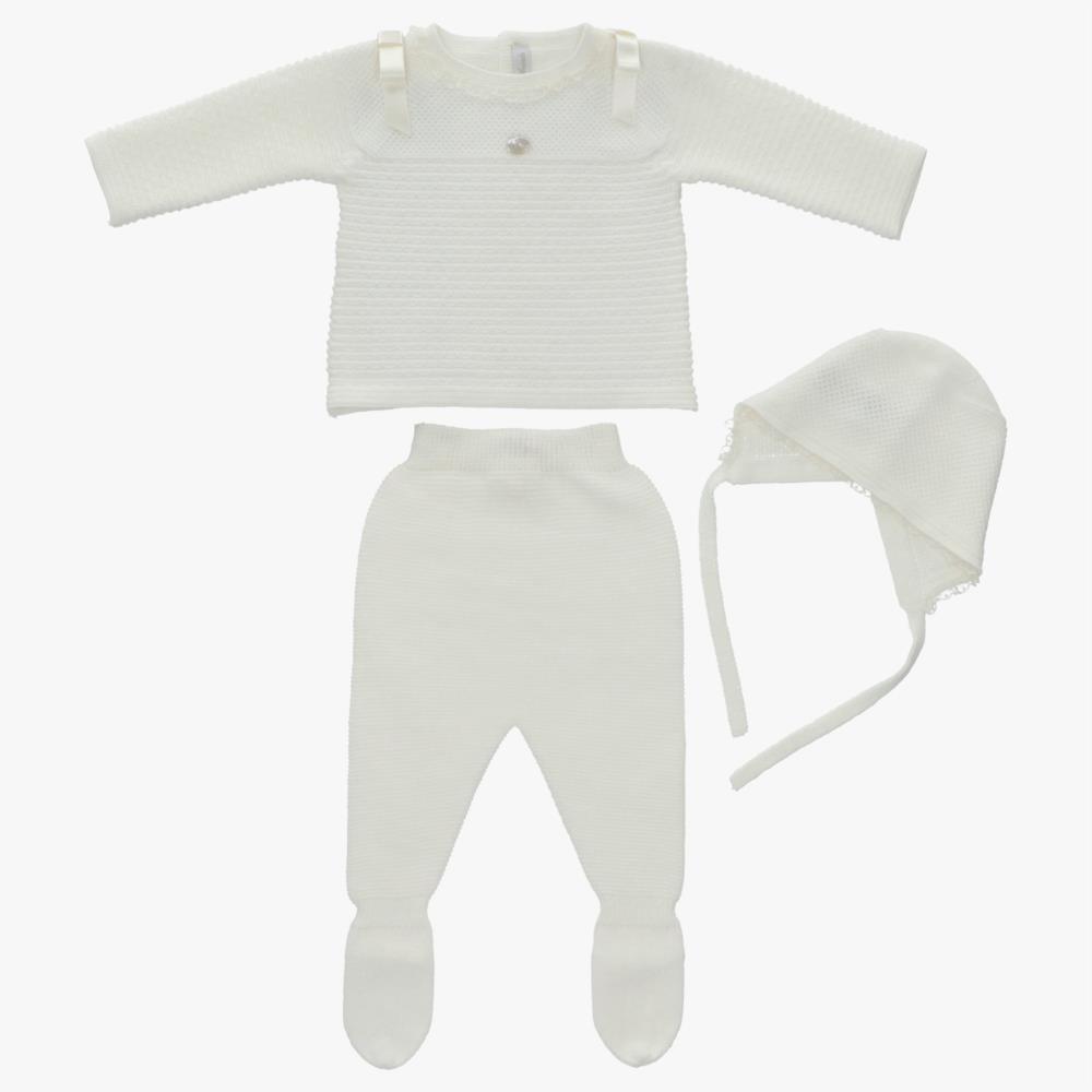 Conjunto Punto unisex premier marfil de martin aranda