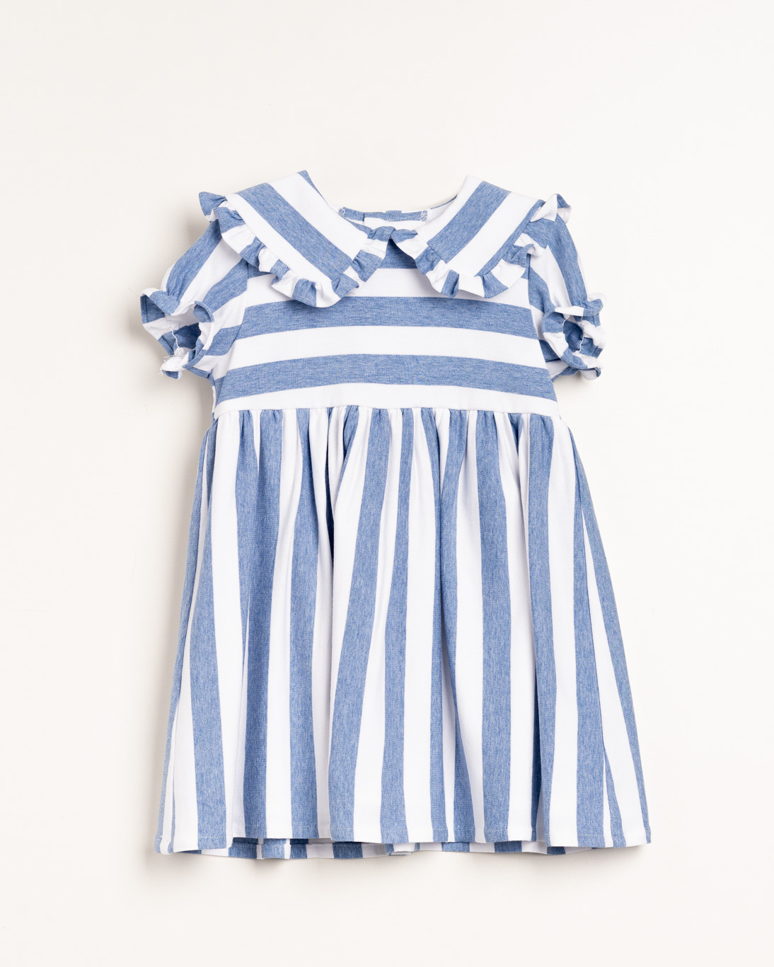 vestido rayas azul ancar