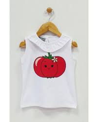 camiseta tomates mon petit bonbon