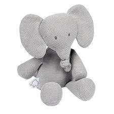 Peluche Culdly tricot grey